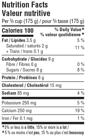 Nutrition Facts